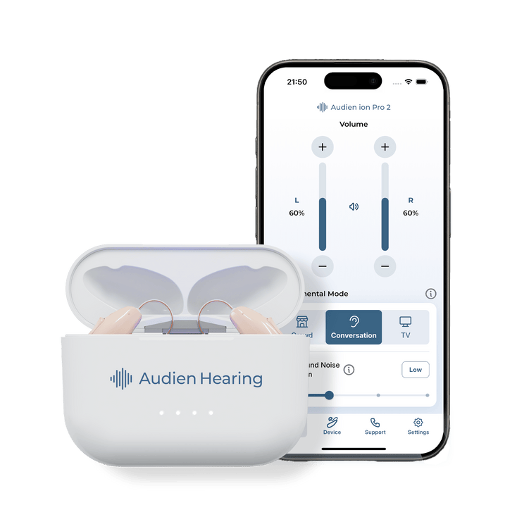 Audien ION Pro 2 OTC Hearing Aids CX