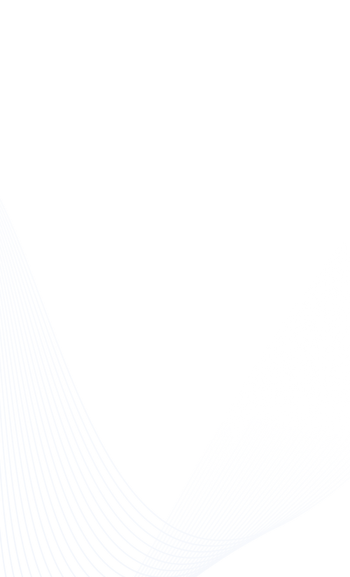 Abstract white wave lines on black background used as decorative design element